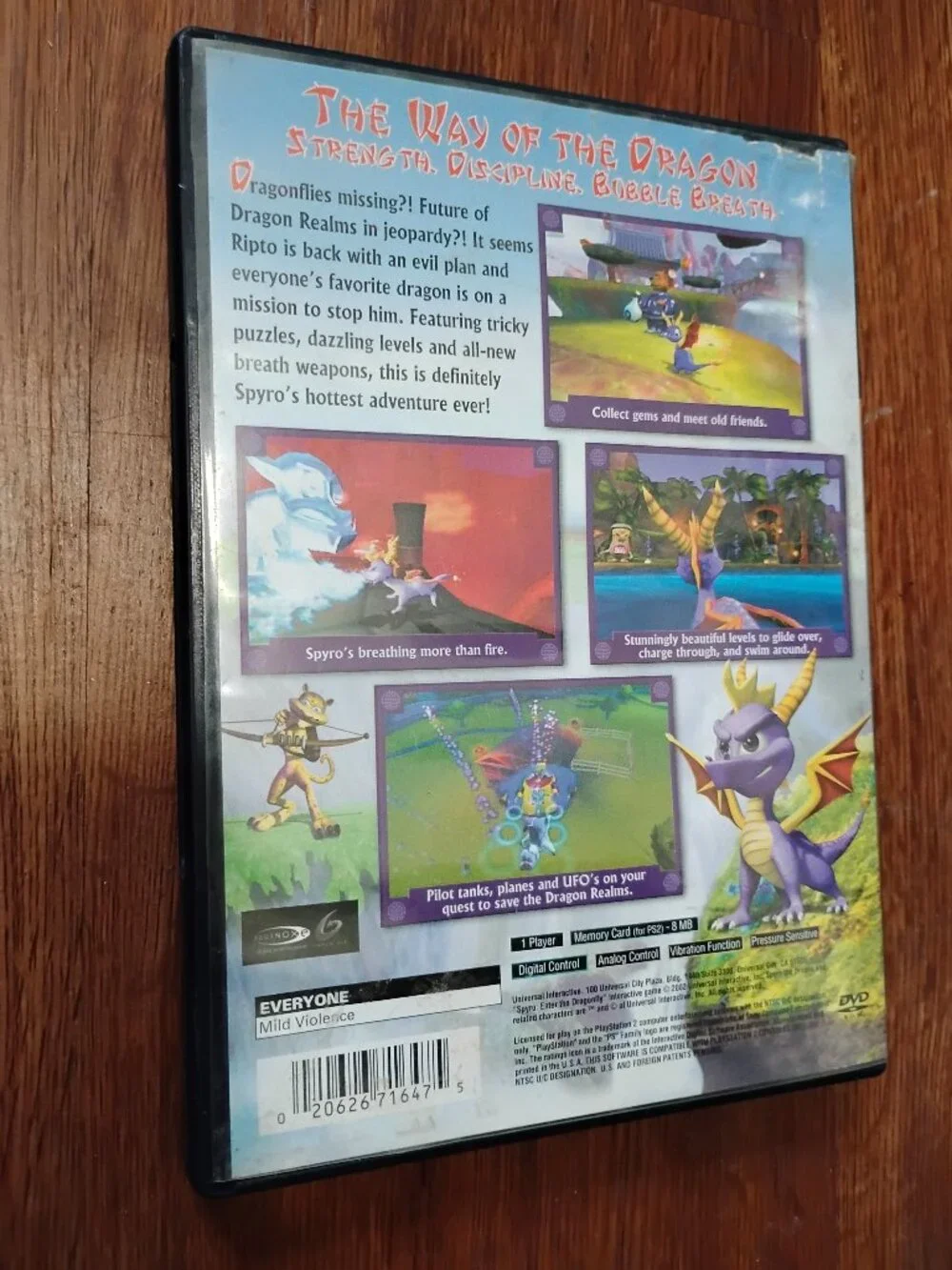 PlayStation 2 Video Games Lot (7) Spyro GTA 3 Kingdom Hearts Ratchet Clank